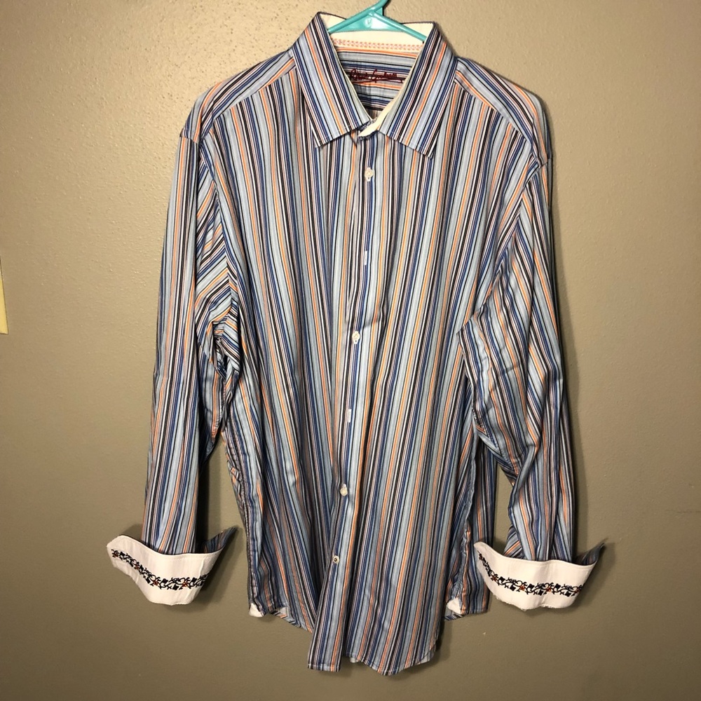 Robert Graham XL Patterned Long Sleeve